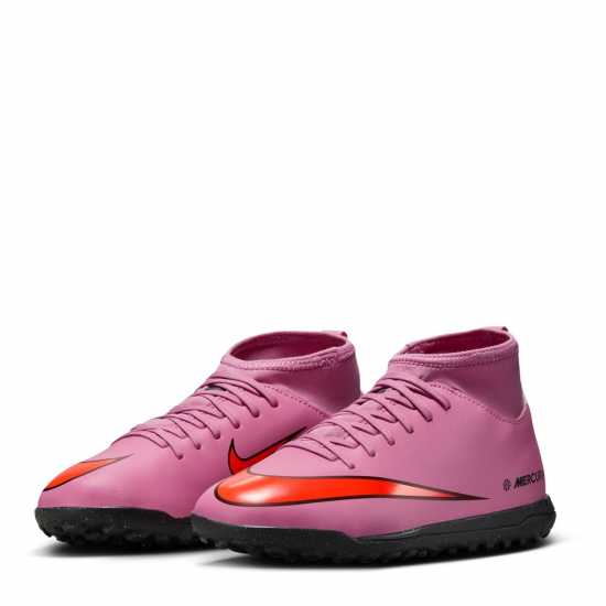 Nike Mercurial Superfly 10 Club Juniors Astro Turf Football Boots Pink/Black Детски футболни бутонки
