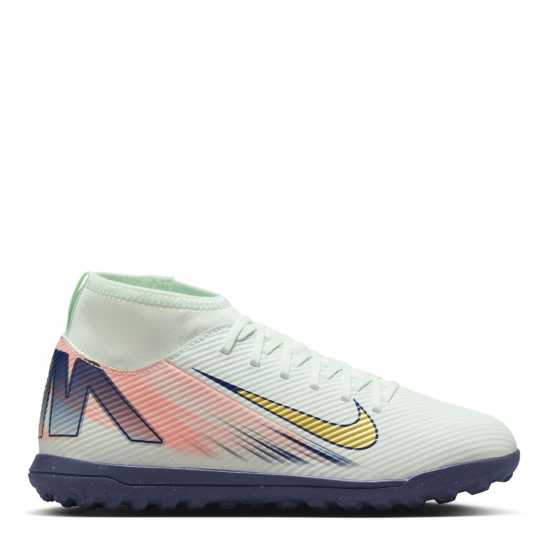 Nike Mercurial Superfly 10 Club Juniors Astro Turf Football Boots Зелено/Бяло Детски футболни бутонки