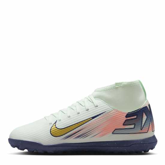 Nike Mercurial Superfly 10 Club Juniors Astro Turf Football Boots Зелено/Бяло Детски футболни бутонки