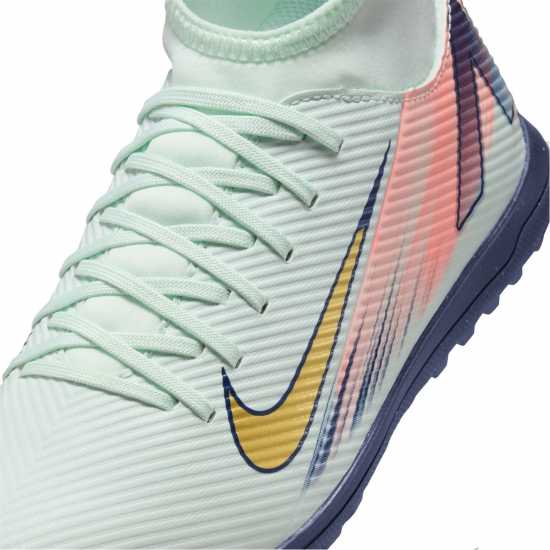 Nike Mercurial Superfly 10 Club Juniors Astro Turf Football Boots Зелено/Бяло Детски футболни бутонки