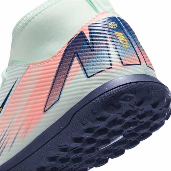 Nike Mercurial Superfly 10 Club Juniors Astro Turf Football Boots Зелено/Бяло Детски футболни бутонки