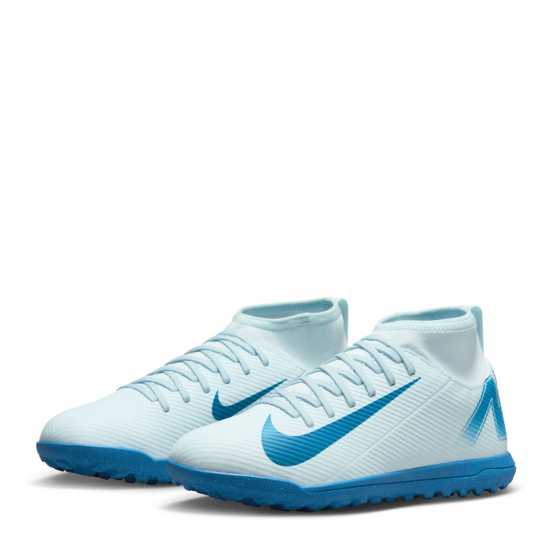 Nike Mercurial Superfly 10 Club Juniors Astro Turf Football Boots Blue/Baltic Детски футболни бутонки