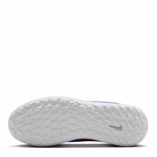 Nike Mercurial Superfly 10 Club Juniors Astro Turf Football Boots Blue/Wht/Pink 