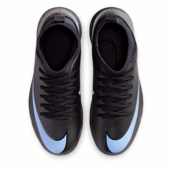 Nike Mercurial Superfly 10 Club Juniors Astro Turf Football Boots Black/Black Детски футболни бутонки