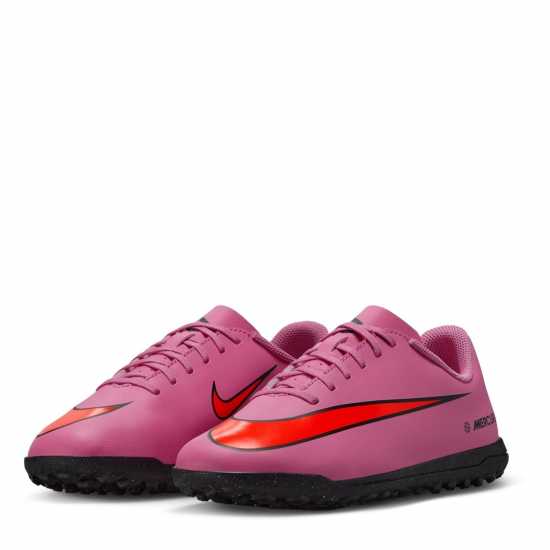 Nike Mercurial Vapor 16 Club Juniors Astro Turf Football Boots Pink/Black Детски футболни бутонки