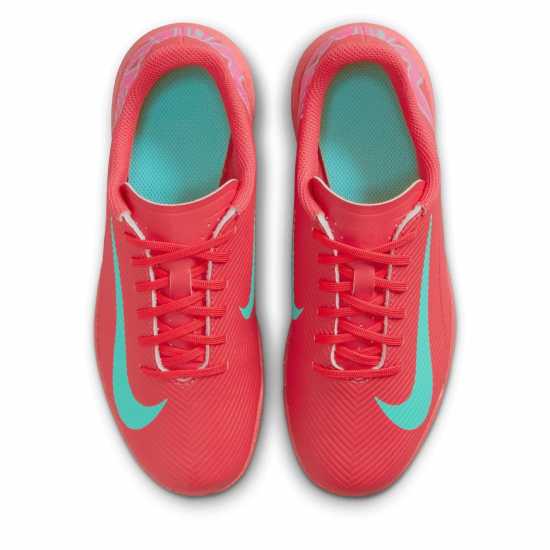 Nike Mercurial Vapor 16 Club Juniors Astro Turf Football Boots Червено/Зелено Детски футболни бутонки