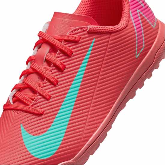 Nike Mercurial Vapor 16 Club Juniors Astro Turf Football Boots Червено/Зелено Детски футболни бутонки