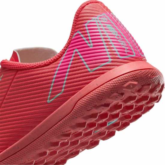 Nike Mercurial Vapor 16 Club Juniors Astro Turf Football Boots Червено/Зелено Детски футболни бутонки