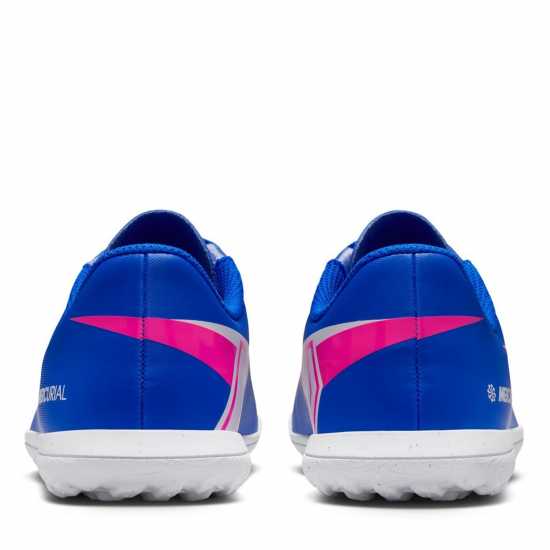Nike Mercurial Vapor 16 Club Juniors Astro Turf Football Boots Blue/Wht/Pink 