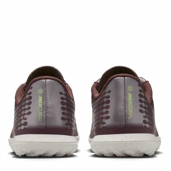 Nike Mercurial Vapor 16 Club Juniors Astro Turf Football Boots Plum/Silver 