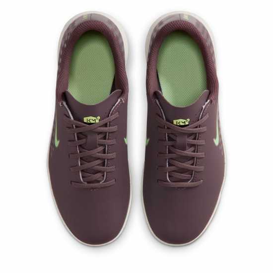 Nike Mercurial Vapor 16 Club Juniors Astro Turf Football Boots Plum/Silver 