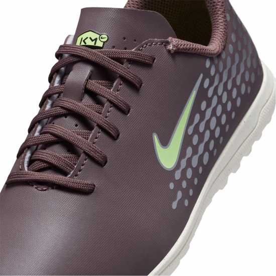 Nike Mercurial Vapor 16 Club Juniors Astro Turf Football Boots Plum/Silver 