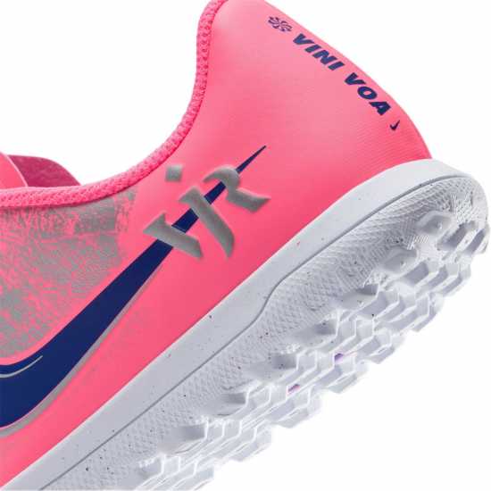 Nike Mercurial Vapor 16 Club Juniors Astro Turf Football Boots Pink/Black 