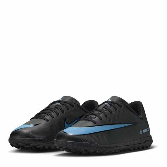 Детски футболни бутонки Nike Mercurial Vapor 16 Club Juniors Astro Turf Football Boots Black/Blue Nike Mercurial Vapor 16 Club Juniors Astro Turf Football Boots Black/Blue Детски футболни бутонки