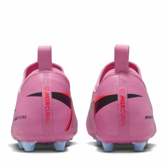 Nike Zoom Mercurial Vapor 16 Academy Juniors Artificial Ground Football Boots Розово/Черно 