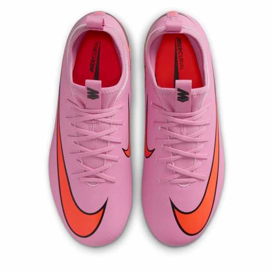 Nike Zoom Mercurial Vapor 16 Academy Juniors Artificial Ground Football Boots Розово/Черно 