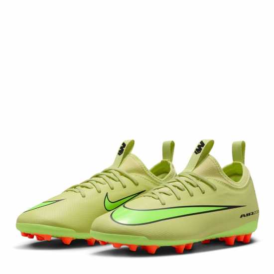 Nike Zoom Mercurial Vapor 16 Academy Juniors Artificial Ground Football Boots Волт/Кримсън 