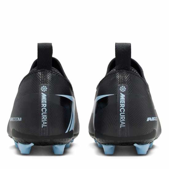 Nike Zoom Mercurial Vapor 16 Academy Juniors Artificial Ground Football Boots Черно/Синьо 