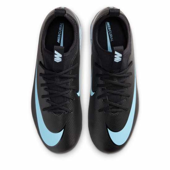 Nike Zoom Mercurial Vapor 16 Academy Juniors Artificial Ground Football Boots Черно/Синьо 