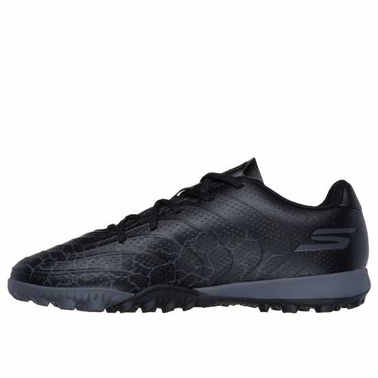 Детски футболни бутонки Skechers Skx 1 Junior Astro Turf Football Boots Черно/сребро Skechers Skx 1 Junior Astro Turf Football Boots Черно/сребро Детски футболни бутонки