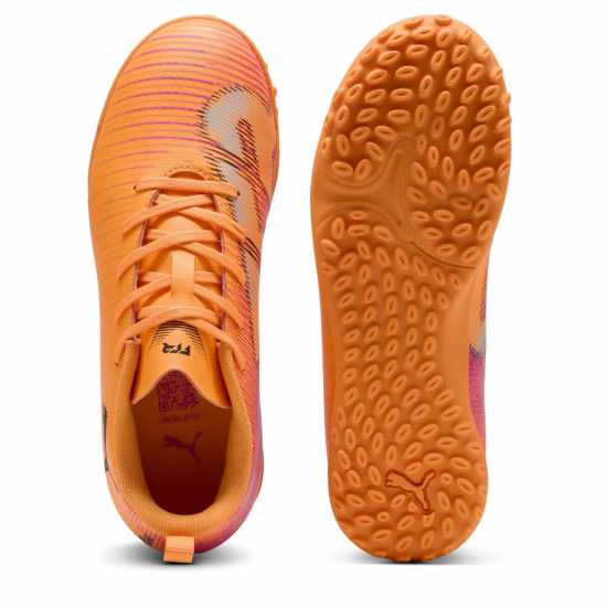 Puma Детски Футболни Бутонки Future 8 Play Astro Turf Football Boots Juniors Оранжево/Черно Puma Детски Футболни Бутонки Future 8 Play Astro Turf Football Boots Juniors Оранжево/Черно