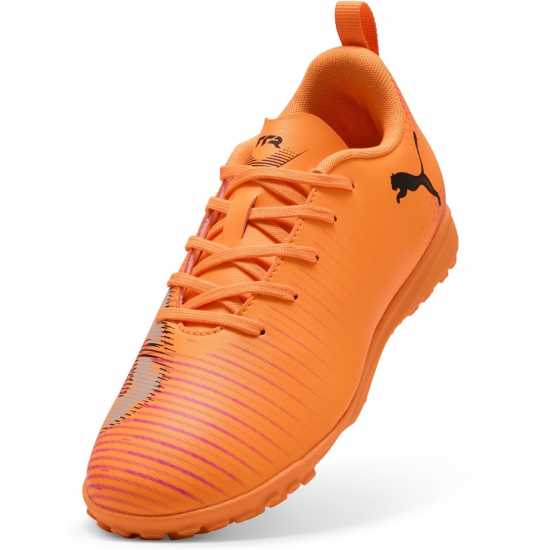 Puma Детски Футболни Бутонки Future 8 Play Astro Turf Football Boots Juniors Оранжево/Черно Puma Детски Футболни Бутонки Future 8 Play Astro Turf Football Boots Juniors Оранжево/Черно