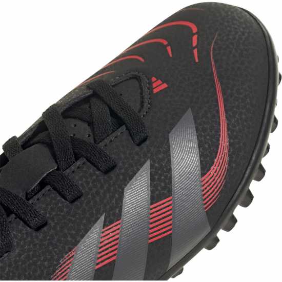 Детски футболни бутонки Adidas Predator Club Junior Astro Turf Football Boots Черно/Сиво Adidas Predator Club Junior Astro Turf Football Boots Черно/Сиво Детски футболни бутонки