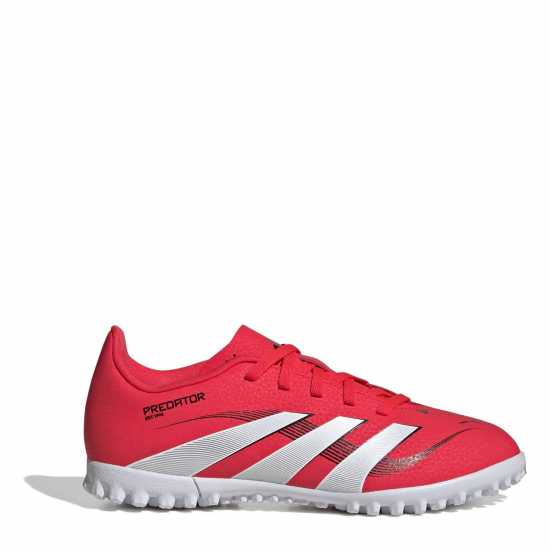 Детски футболни бутонки Adidas Predator Club Junior Astro Turf Football Boots Червено/Бяло Adidas Predator Club Junior Astro Turf Football Boots Червено/Бяло Детски футболни бутонки