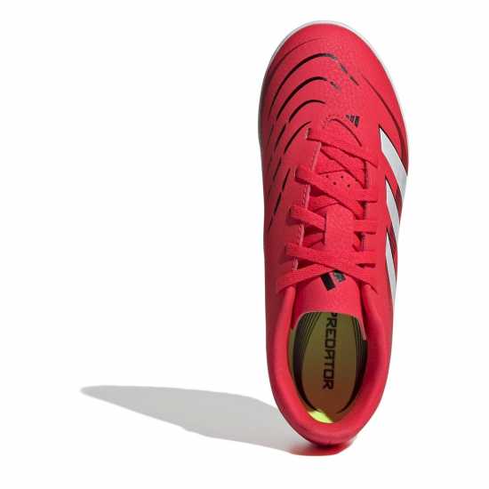 Детски футболни бутонки Adidas Predator Club Junior Astro Turf Football Boots Червено/Бяло Adidas Predator Club Junior Astro Turf Football Boots Червено/Бяло Детски футболни бутонки