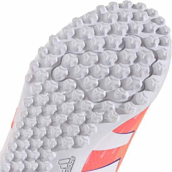 Adidas Predator Club Junior Astro Turf Football Boots Оранжево/Бяло Adidas Predator Club Junior Astro Turf Football Boots Оранжево/Бяло