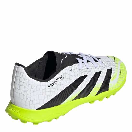 Детски футболни бутонки Adidas Predator League Juniors Astro Turf Football Boots White/Blk/Lemon Adidas Predator League Juniors Astro Turf Football Boots White/Blk/Lemon Детски футболни бутонки
