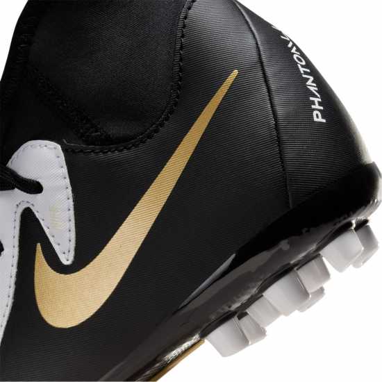Nike Детски Футболни Бутонки Phantom Luna Ii Academy Ag Football Boots Junior White/Black Футболни стоножки