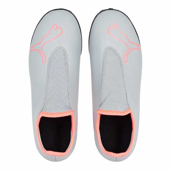 Детски футболни бутонки Puma Детски Футболни Бутонки Finesse Astro Turf Football Boots Juniors Grey/Orange Puma Детски Футболни Бутонки Finesse Astro Turf Football Boots Juniors Grey/Orange Детски футболни бутонки