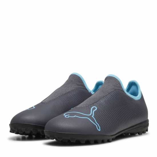 Детски футболни бутонки Puma Детски Футболни Бутонки Finesse Astro Turf Football Boots Juniors Сиво/Аква Puma Детски Футболни Бутонки Finesse Astro Turf Football Boots Juniors Сиво/Аква Детски футболни бутонки