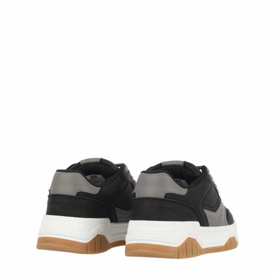 Fabric Маратонки Kids' Court Trainers Черно/Бяло Fabric Маратонки Kids' Court Trainers Черно/Бяло