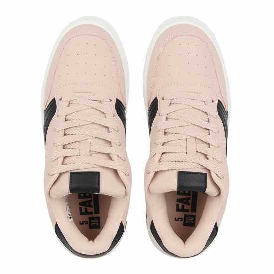 Fabric Маратонки Kids' Court Trainers Розово/Черно/Гума 