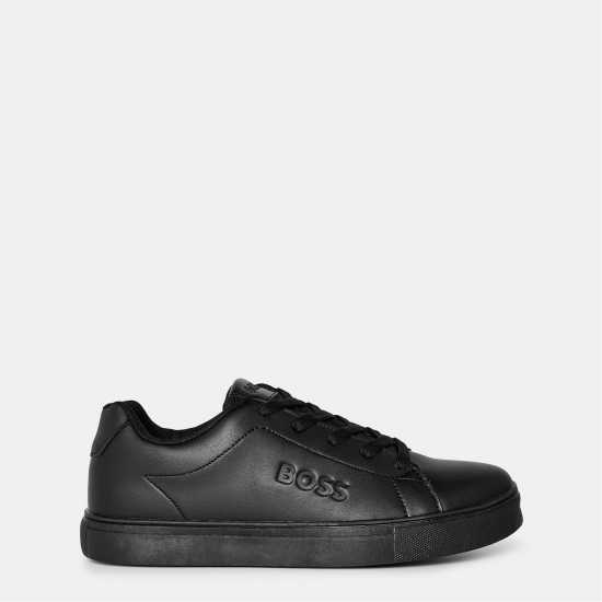 Boss Ниски Маратонки Logo Court Low Trainers  