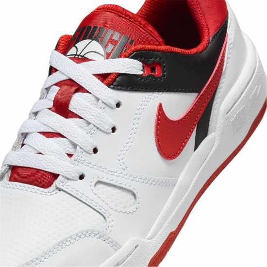 Nike Юношески Обувки Full Force Shoes Juniors Бяло/Червено 