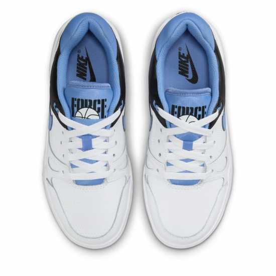 Nike Юношески Обувки Full Force Shoes Juniors Бяло/Черно 