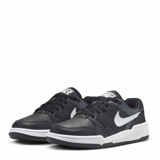 Nike Юношески Обувки Full Force Shoes Juniors Черно/Бяло 