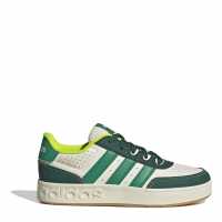 Adidas Breakbase Shoes Kids Бяло/Зелено 
