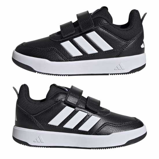 Adidas Юношески Обувки Tensaur Hook And Loop Shoes Juniors Black/White 