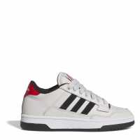 Adidas Юношески Обувки Rapid Court Low Shoes Juniors Grey/Blk/Red 