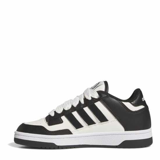 Adidas Юношески Обувки Rapid Court Low Shoes Juniors Бяло/Черно 