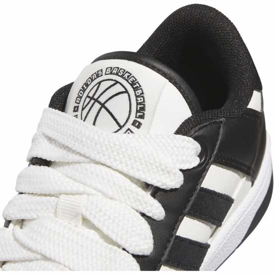 Adidas Юношески Обувки Rapid Court Low Shoes Juniors Бяло/Черно 