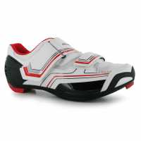 Muddyfox Детски Колоездачни Обувки Rbs100 Junior Cycling Shoes White/Black/Red Обувки за колоездене