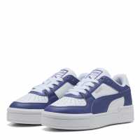 Puma Ca Pro Classic Jr Low-Top Trainers Boys Бяло/Морско синьо 