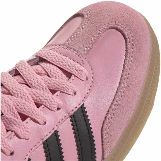 Adidas Мъжки Маратонки Messi Samba Trainers Juniors Розово/Черно/Гума 