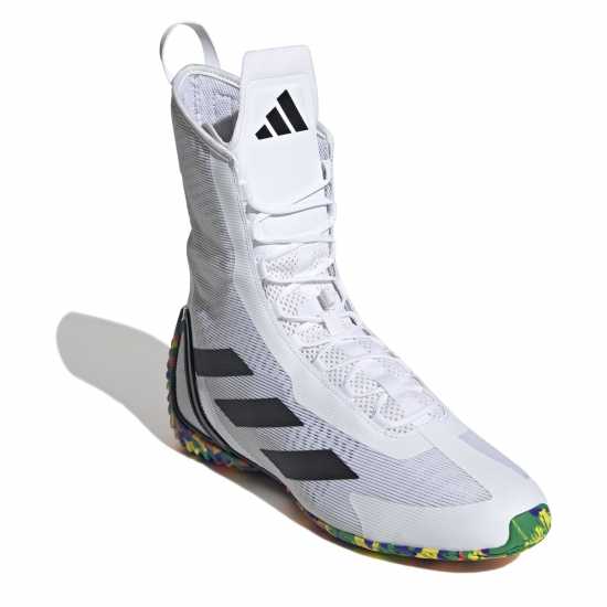 Adidas Speedex Ultra Hi Cut Boxing Boots Unisex Kids Adidas Speedex Ultra Hi Cut Boxing Boots Unisex Kids