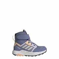 Adidas Terrex Trailmaker High Cold.rdy Hiking Shoes Kids Orbit Violet / Wonder White / Детски туристически обувки